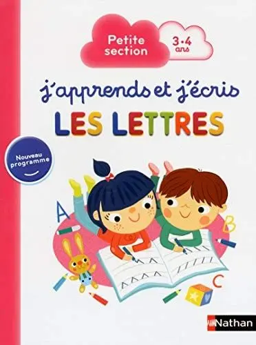 Couverture du livre: J'apprends et j'écris les lettres