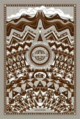 Couverture du livre: Voyage au centre de la Terre